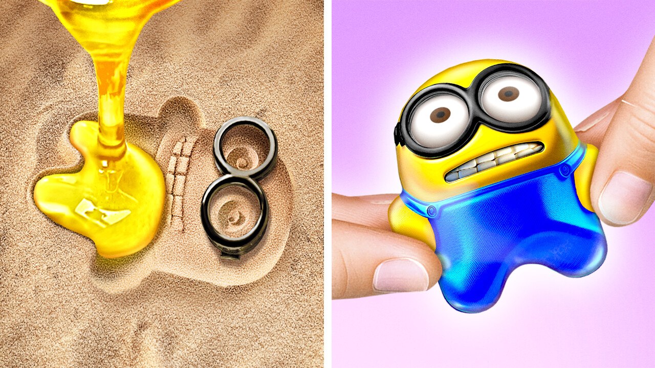 OMG! MINION   Small food vs Big food By 123 GO #shorts  #123go