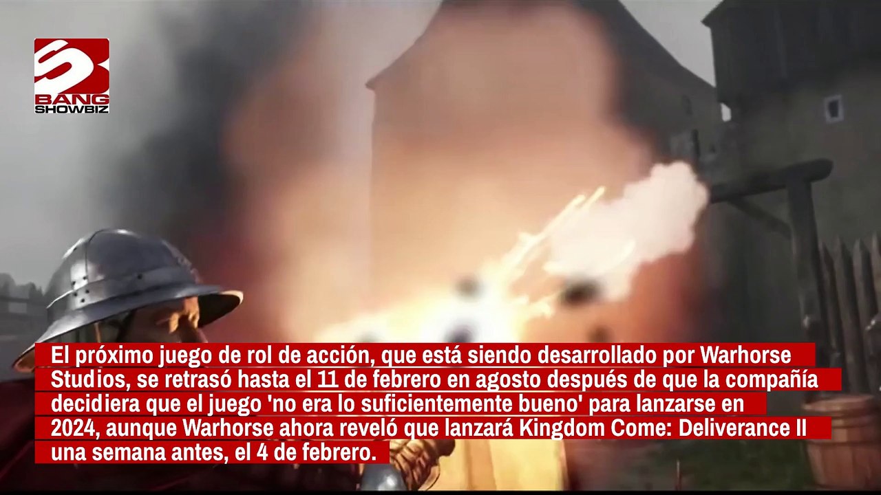 Kingdom Come: Deliverance II se retrasa hasta 2025
