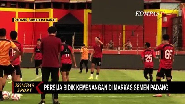 Persija Siap Hadapi Semen Padang, Targetkan Poin Penuh