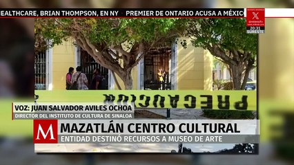 "El daño en el Museo de Arte de Mazatlán es menos del 9%": Juan Salvador Avilés