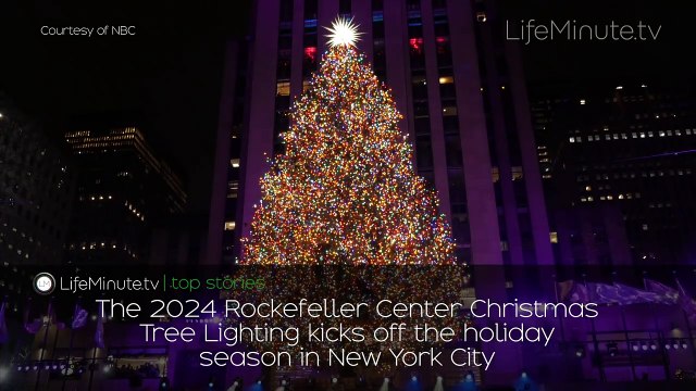 Rockefeller Center Christmas Tree Lighting Rings in the Season, Palm Springs International Film Festival Names Ariana Grande its 2024 Rising Star, Sum 41 Cancels Australian Tour