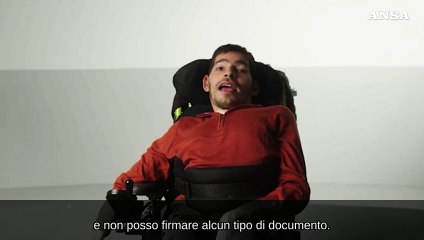 Firma digitale, la battaglia di Carlo Gentili: "Paralizzato, ma la voglio"