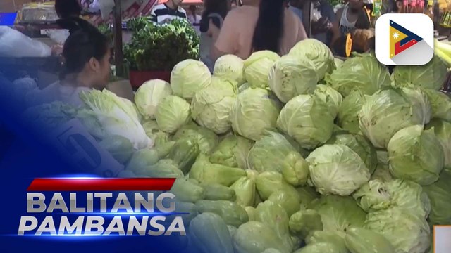 D.A., tiniyak ang sapat na supply ng agricultural commodities bago matapos ang taon