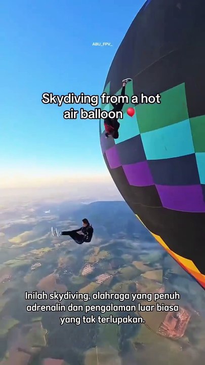 Skydiving : Olahraga adrenalin yang luar biasa