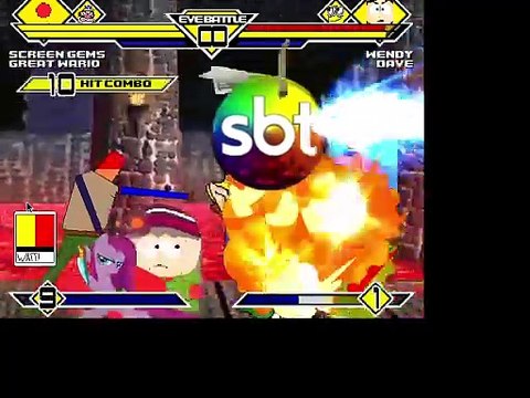 MUGEN: Team Screen Gems vs Team Wendy Testaburger