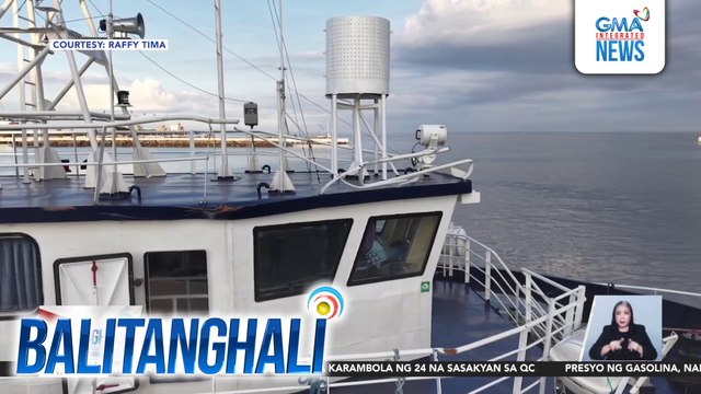 BRP Datu Pagbuaya, ibinalik sa pantalan matapos magtamo ng pinsala dahil sa pagbangga at pag-water cannon ng CCG | Balitanghali