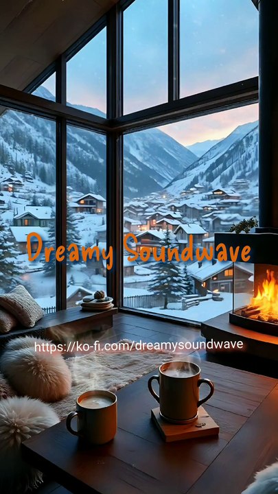 Cozy Winter Vibes: Lofi Chill Beats with a Scenic View"
