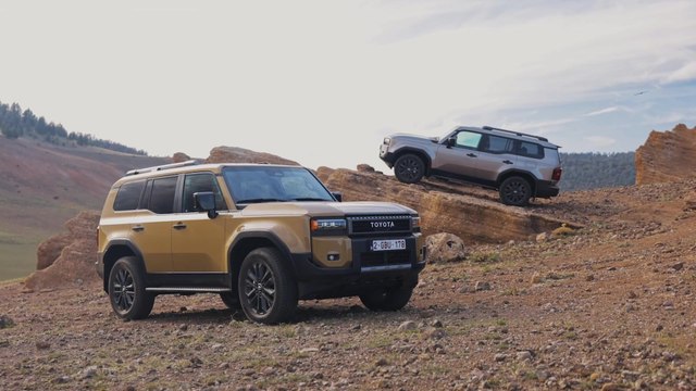 Der neue Toyota Land Cruiser - Stabilität auf und abseits befestigter Straßen