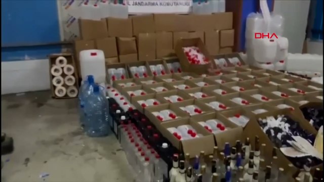 İstanbul’da ‘ÇENGEL-8’ operasyonlarında 28 bin 400 litre sahte alkol ele geçirildi