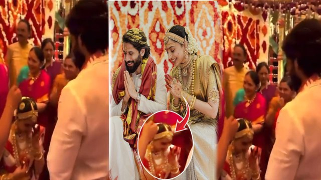 Naga Chaitanya से शादी में मंगलसूत्र पहनते ही फूट-फूटकर रोई Sobhita Dhulipala video viral FilmiBeat