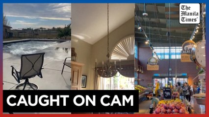 California residents capture earthquake across state