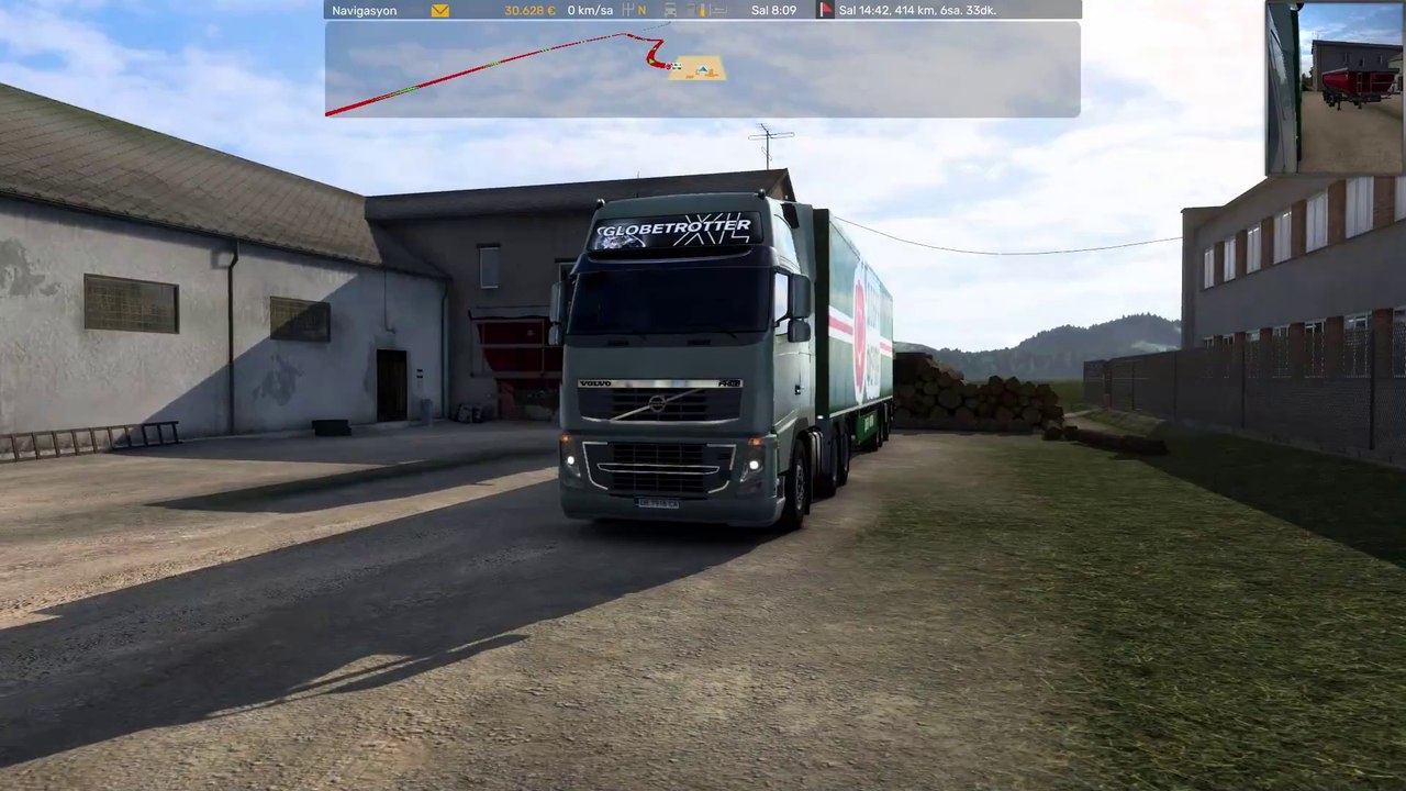 Garlic - Delivery from Karlıova City to Istanbul City - #Volvo #Trucks - Euro Truck Simulator 2