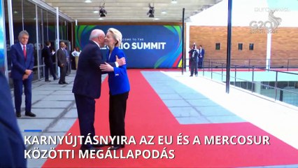 Von der Leyen az uruguayi Mercosur-csúcstalálkozóra repül a francia politikai zavarok közepette