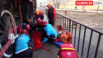 Van'da Başarılı Kış Tatbikatı: Tren ve Trafik Kazası Senaryoları