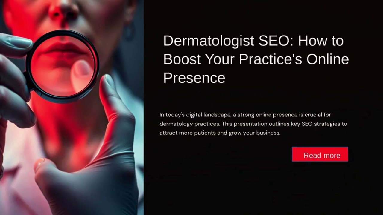 Dermatologist SEO How to Boost Your Dermatology Practice's Online Presence - medshouter