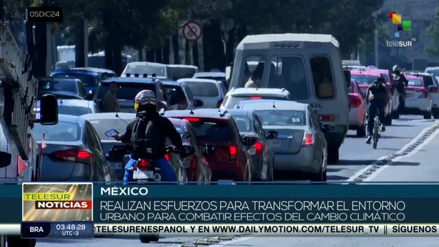 En México realizan cambios urbanos para combatir efectos del cambio climático