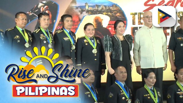 Mga natatanging bumbero, pinarangalan sa kamakailan lang na '10 Outstanding Fire Fighters of the Philippines 2024'