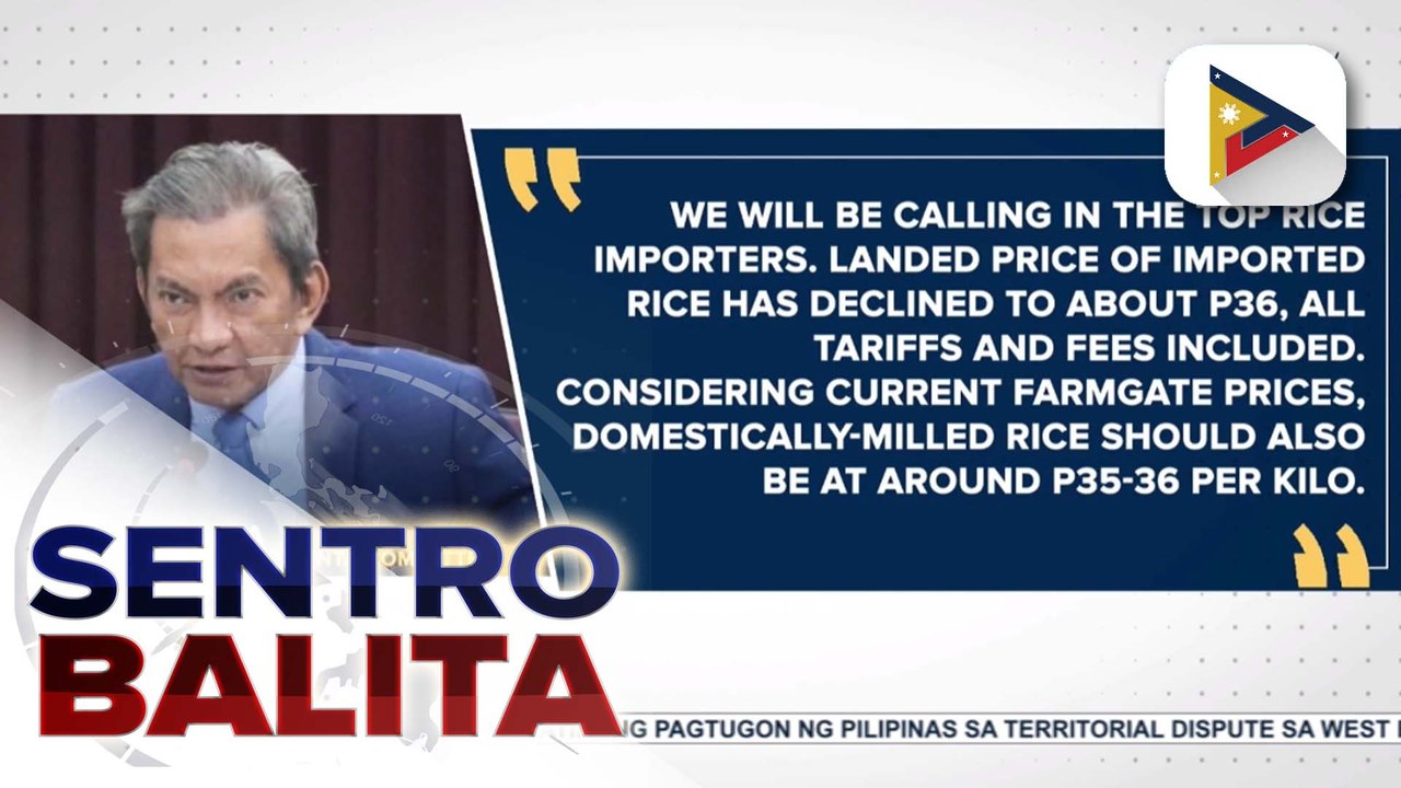 Top rice importers sa bansa, nakatakdang paharapin sa pagdinig ng House Quinta-Committee