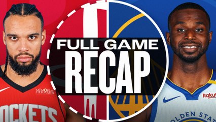 Game Recap: Warriors 99, Rockets 93