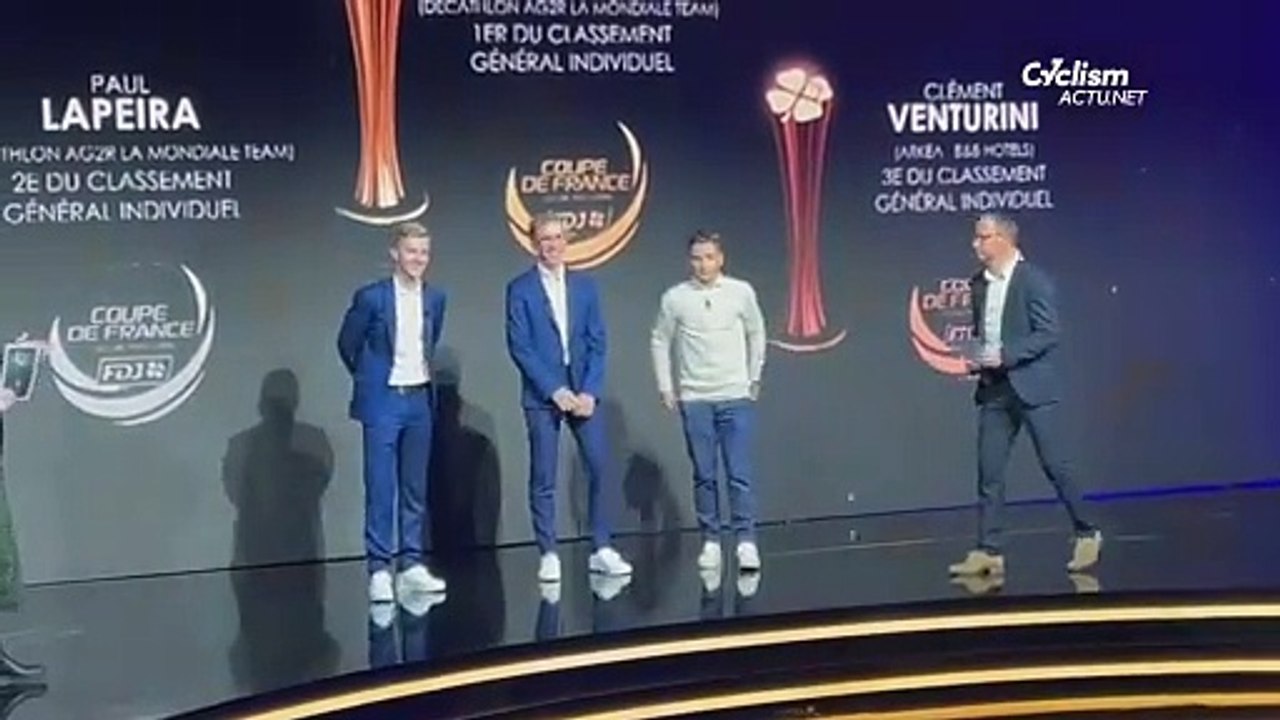 Cyclisme - Coupe de France FDJ 2024 - Benoît Cosnefroy : "Merci aux organisateurs et bénévoles car sans eux.... "