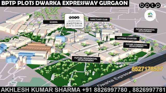 Dwarka Expressway Plots 187 Sq.yards to 569 Sq.yards Sector 102 Gurgaon 8826997780