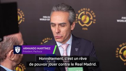 Pachuca - Martínez : "Un rêve de pouvoir jouer contre le Real Madrid"