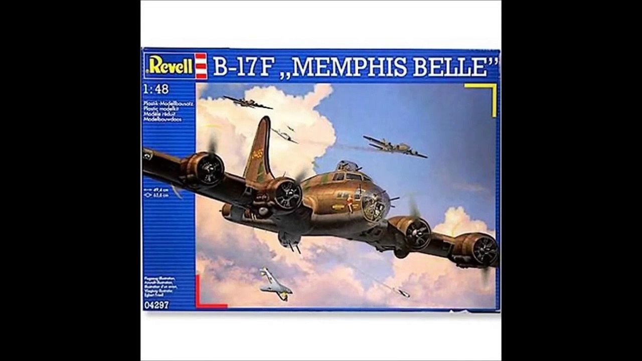 Memphis Belle B-17F 148 Scale Model From Revell Finished