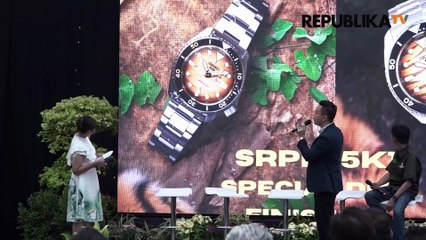 Jaga Kelestarian Harimau Sumatra, Seiko dan TWNC Luncurkan Jam Edisi Terbatas