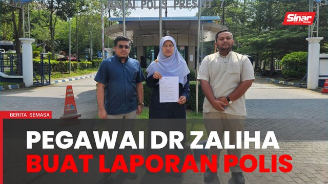 Titah adendum: Sebar kenyataan palsu, pegawai Dr Zaliha buat laporan polis