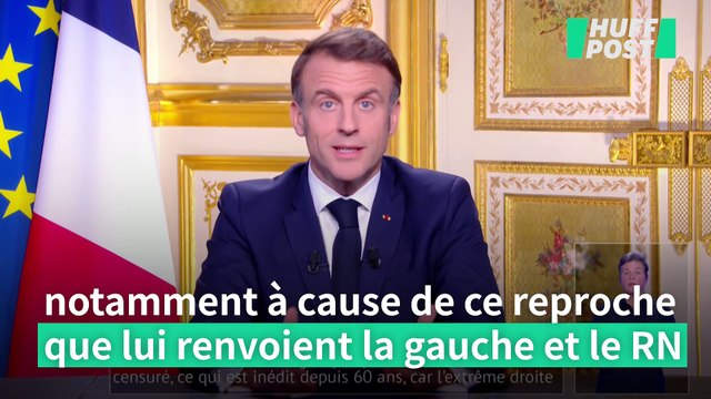 Après l'allocution de Macron, la gauche et le RN lui renvoient ses reproches