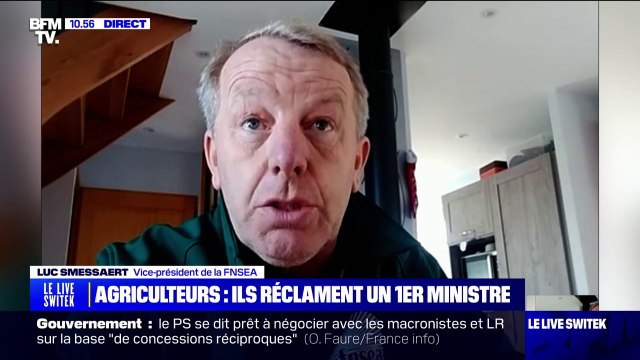 Une signature des accords du Mercosur serait un coup de poignard donné à l'agriculture , affirme Luc Smessaert (vice-président de la FNSEA)