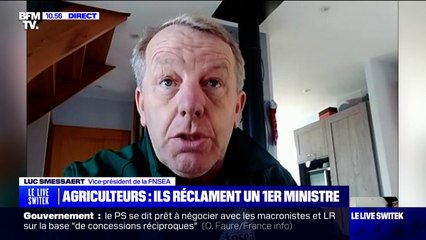 Une signature des accords du Mercosur "serait un coup de poignard donné à l'agriculture", affirme Luc Smessaert (vice-président de la FNSEA)