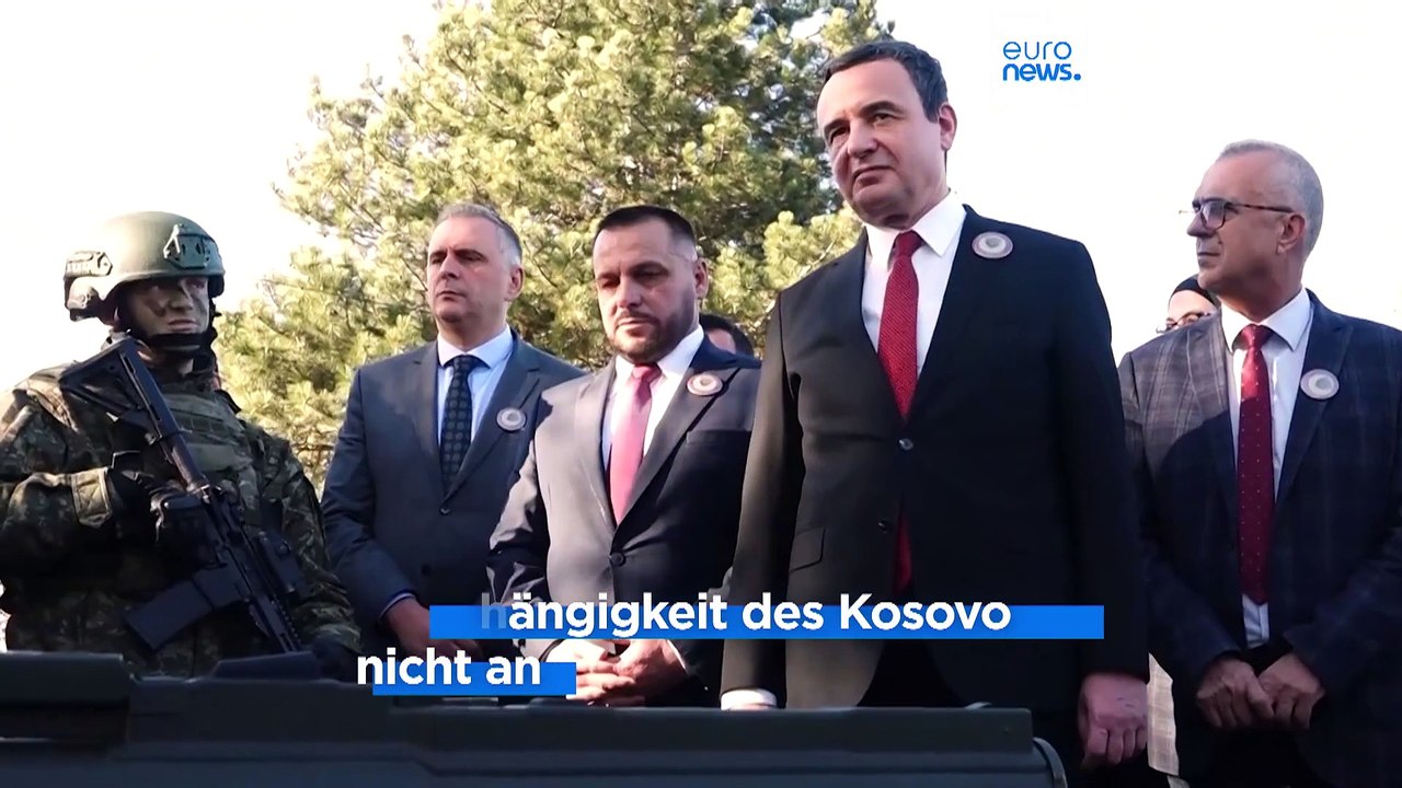 Kosovo stockt militärische Ausrüstung auf