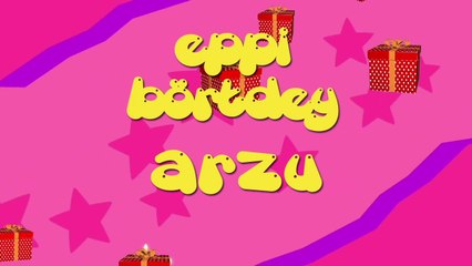 İyi ki doğdun ARZU - İsme Özel Roman Havası Doğum Günü Şarkısı (FULL VERSİYON) (REKLAMSIZ)