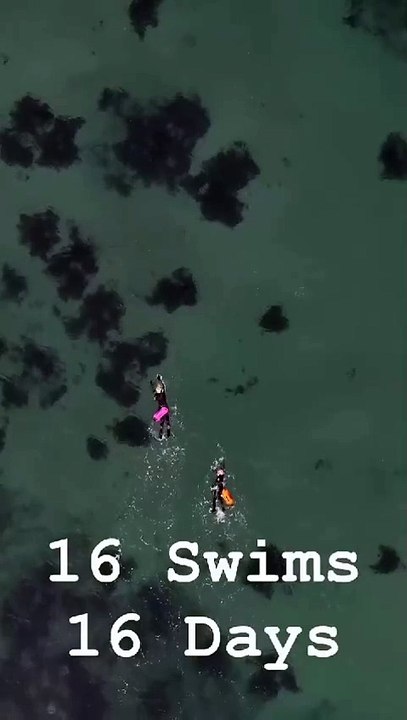 16 Swims in 16 Days