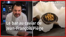 Les recettes de Jean-François Piège : le bar au caviar