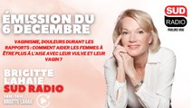 Brigitte Lahaie Sud Radio - Émission du 6 décembre 2024