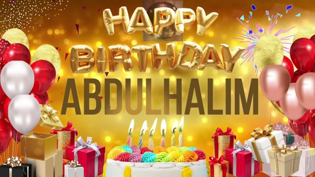 ABDUL HALiM - Happy Birthday Abdul Halim