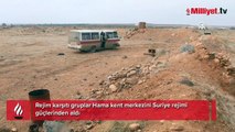 Rejim karşıtı gruplar Hama kent merkezini Suriye rejimi güçlerinden aldı