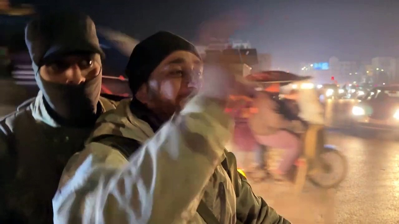 Islamisten in Syrien feiern ihr Vorrücken