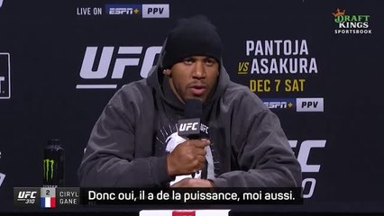 UFC 310 - Gane : "Volkov a de la puissance, moi aussi"