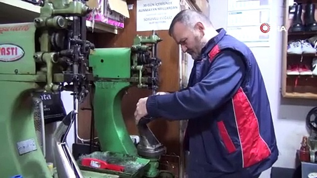 Ayakkabı tamirine ilgi çok, çırak yok