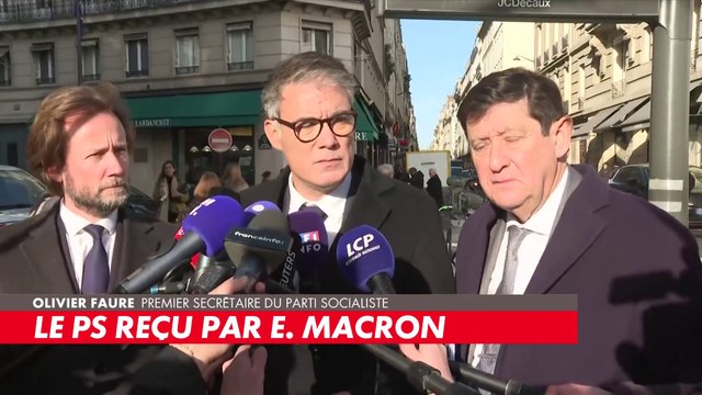 Olivier Faure : «Je ne reçois jamais de mandat de Jean-Luc Mélenchon»