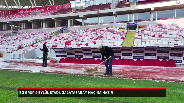 4 Eylül Stadı, alttan ısıtma ile Galatasaray maçına hazır