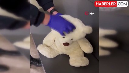 Çanakkale'de Oyuncak Ayı İçinden Uyuşturucu Çıktı