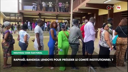 [#Reportage] Nouveau Code électoral  : Raphaël Bandega Lendoye pour présider le comité institutionnel
