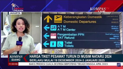 Harga Tiket Pesawat Turun di Musim Liburan, Berlaku Mulai 16 Desember 2024 - 3 Januari 2025