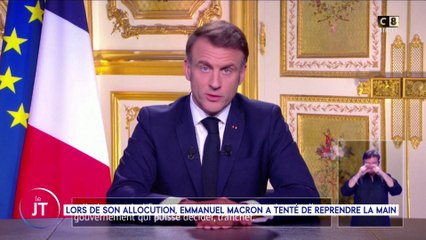 JT du 06 décembre : Lors de son allocution, Emmanuel Macron a tenté de reprendre la main
