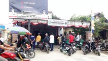 Pembagian Bantuan Pangan di Desa Sendang