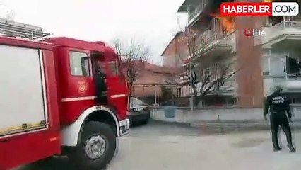 Isparta'da Ev Yangını: Mahalleliyi Korkuttu